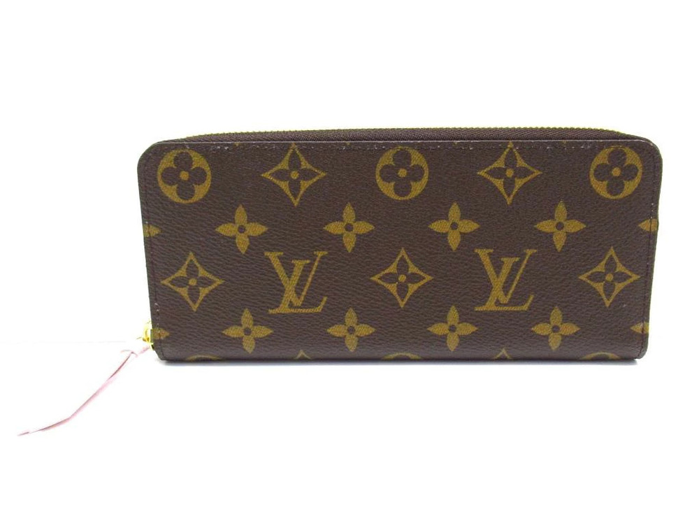 LOUIS VUITTON Portefeuille Clemence Monogram Rose Pink Ballerine